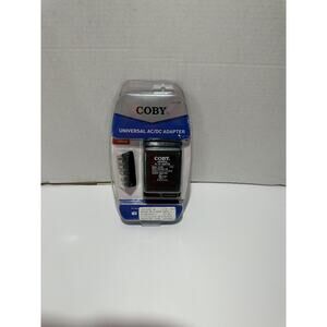 Coby CA-989 AC/DC Power Adapter Output 1.5V 3V 4.5V 5V‎ 6V 7.5V 9V 12V 800mA